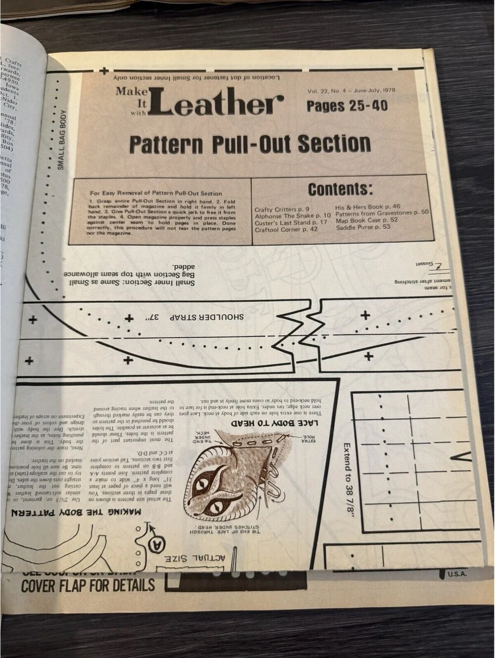Vtg Make It With Leather Magazine Lot Of Six With Template Patterns 70s-80s